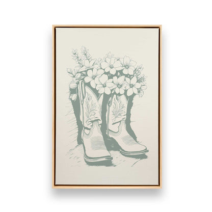 [Color:American Maple], Picture of art in a American Maple frame