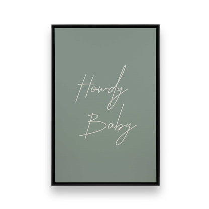 [Color:Satin Black], Picture of art in a Satin Black frame
