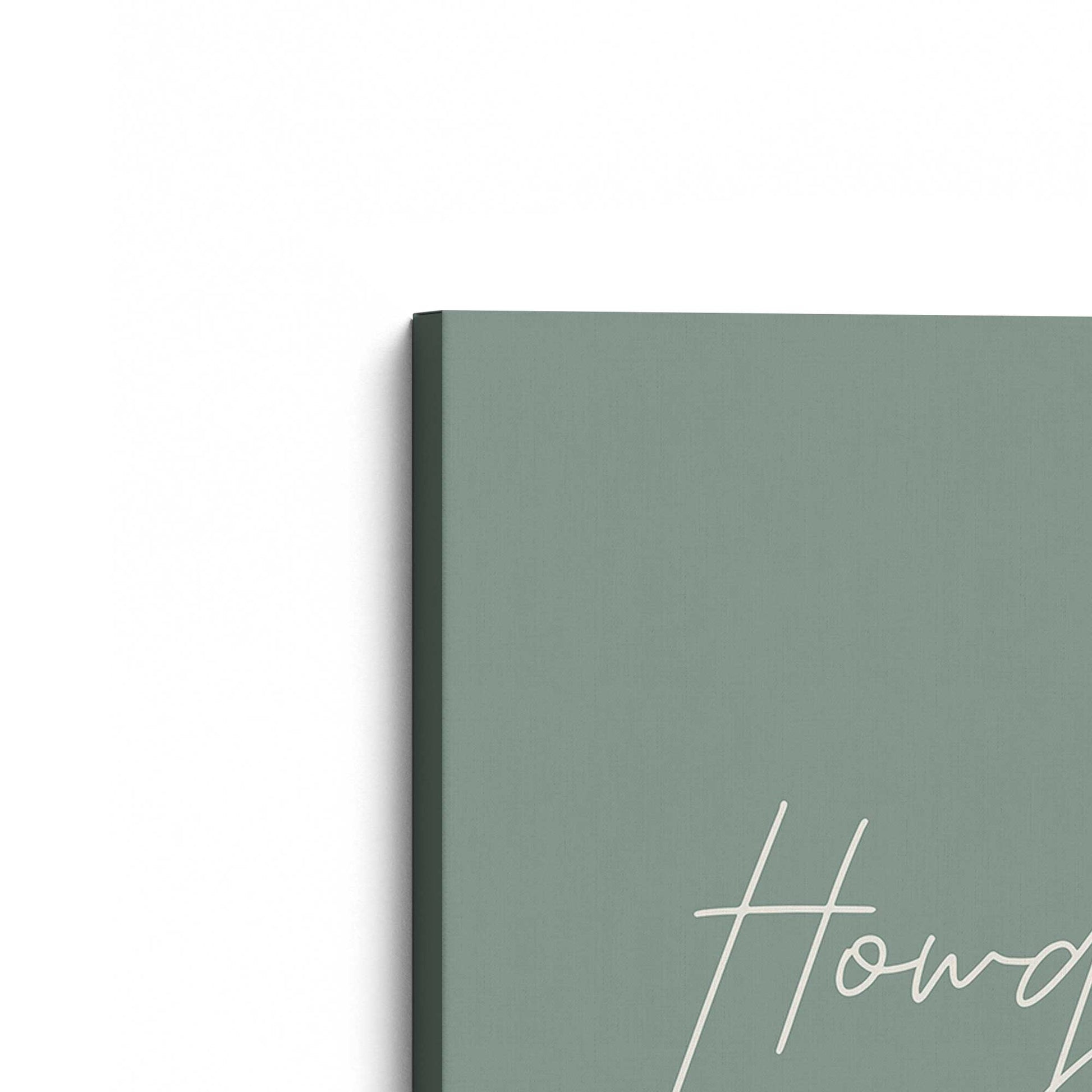 [Color:Stretched Canvas], Picture of the corner of the art