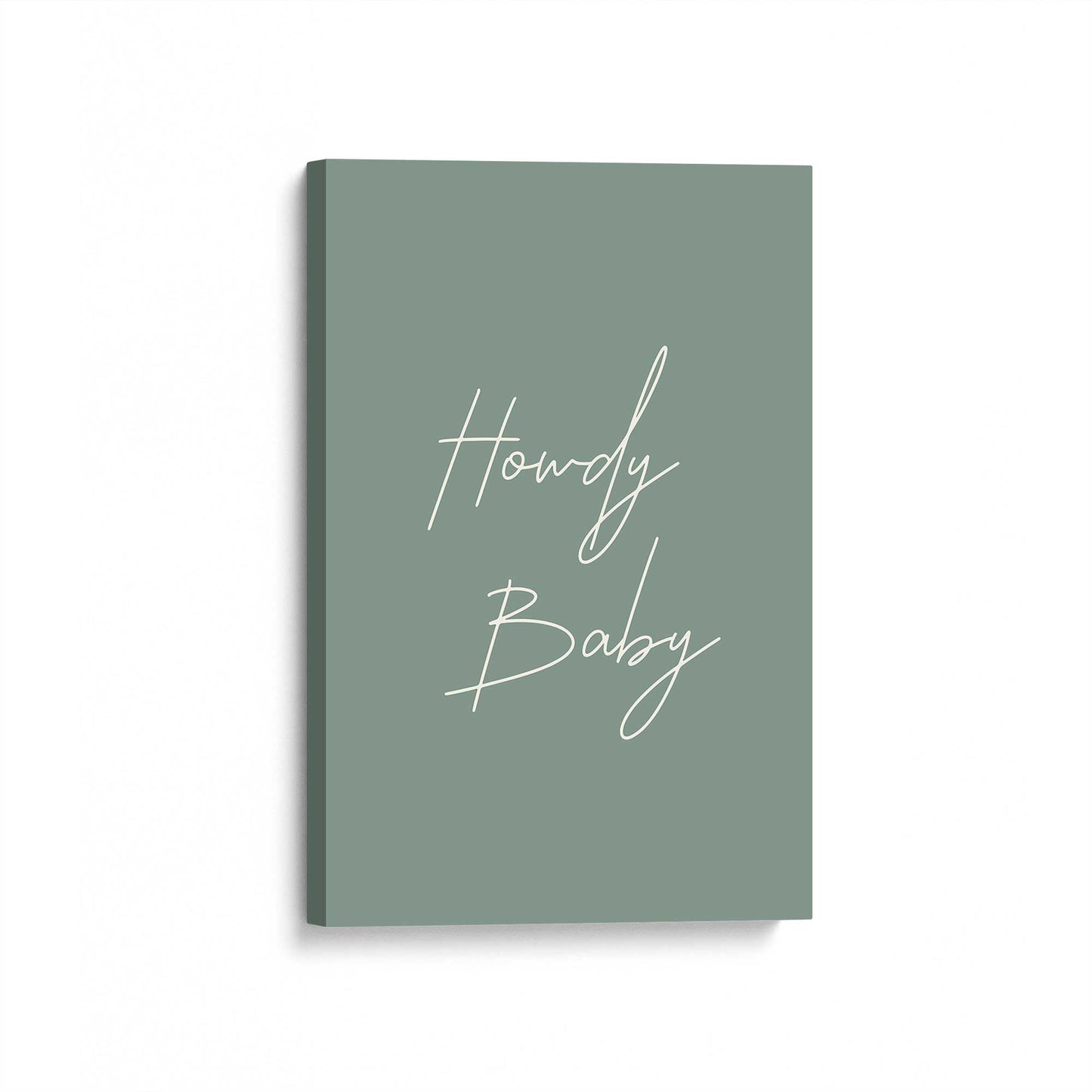 [Color:Stretched Canvas], Picture of art at an angle