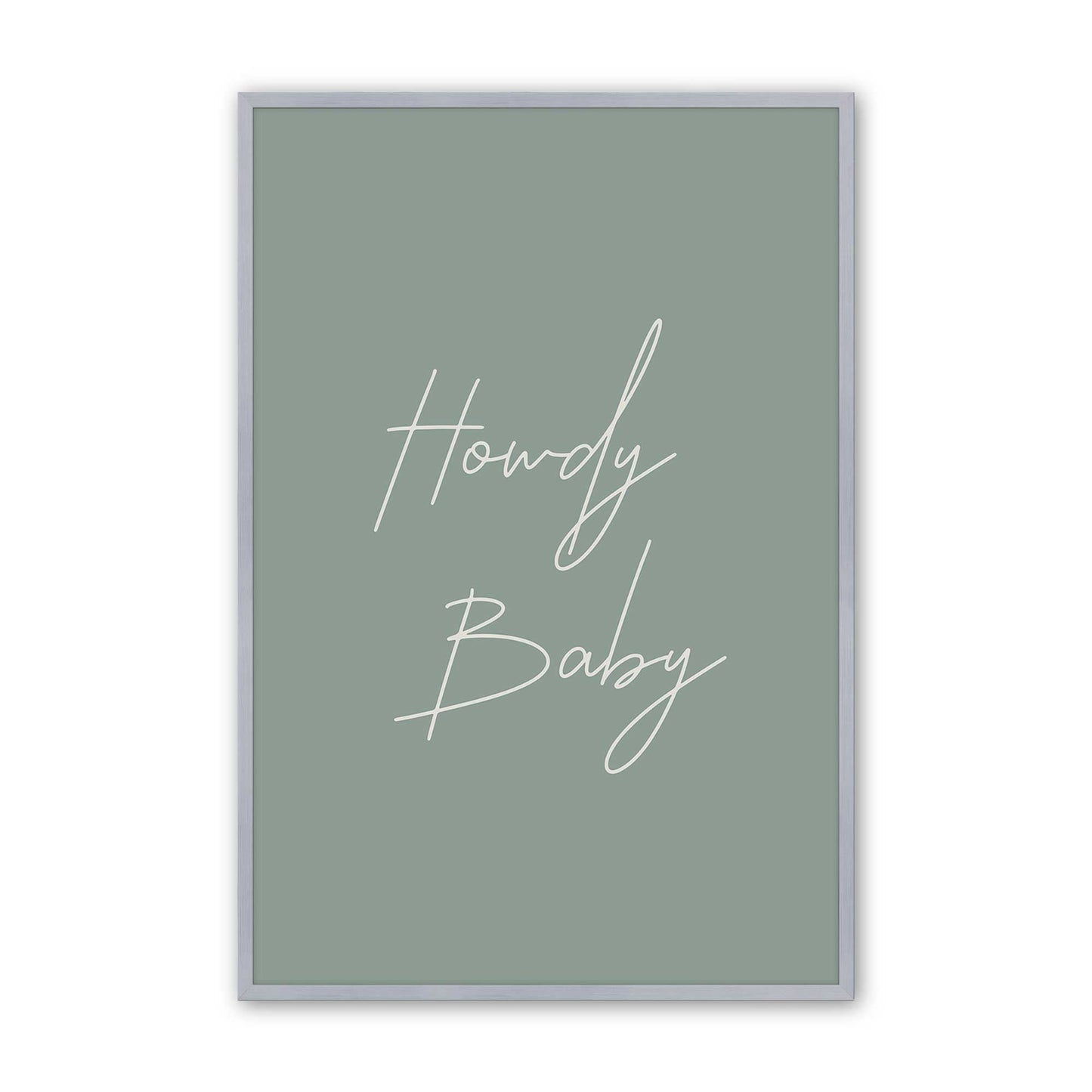 [Color:Polished Chrome], Picture of art in a Polished Chrome frame