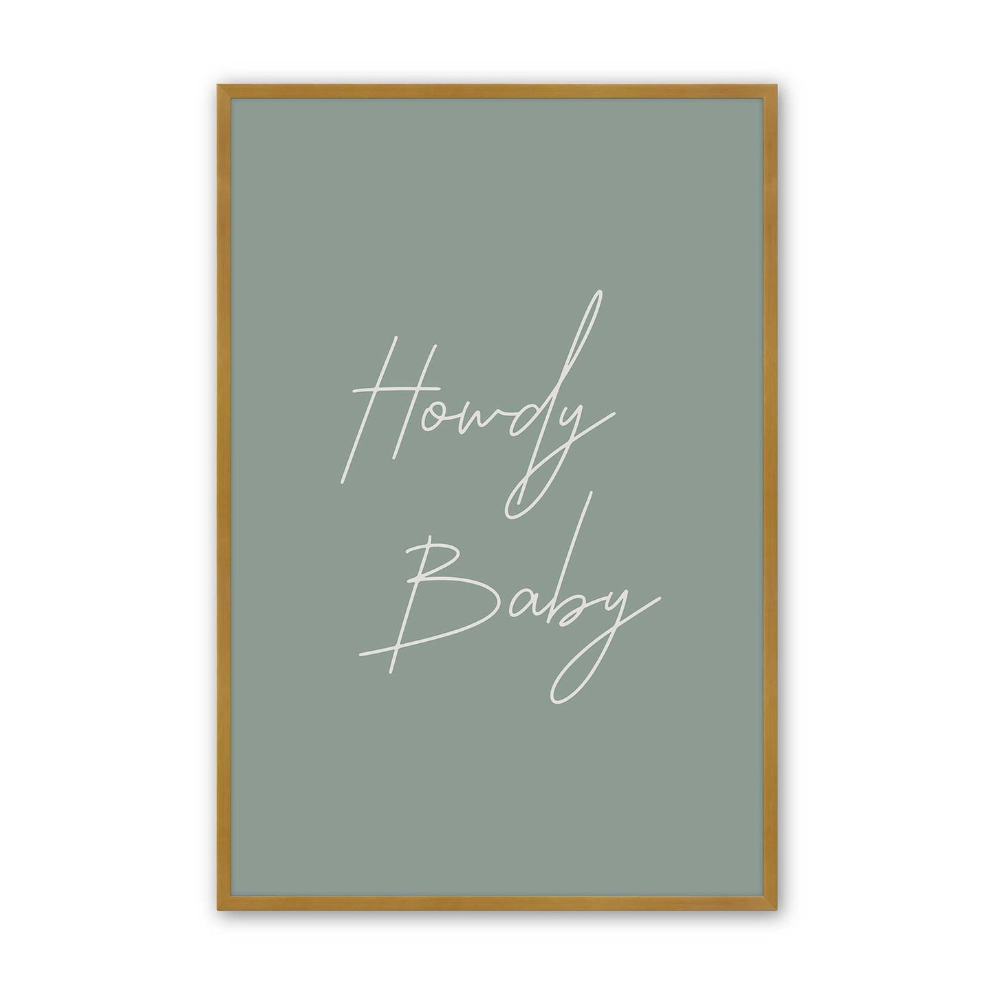 [Color:Polished Gold], Picture of art in a Polished Gold frame