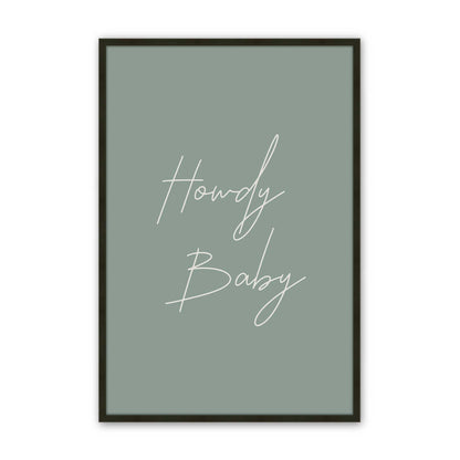 [Color:Satin Black], Picture of art in a Satin Black frame