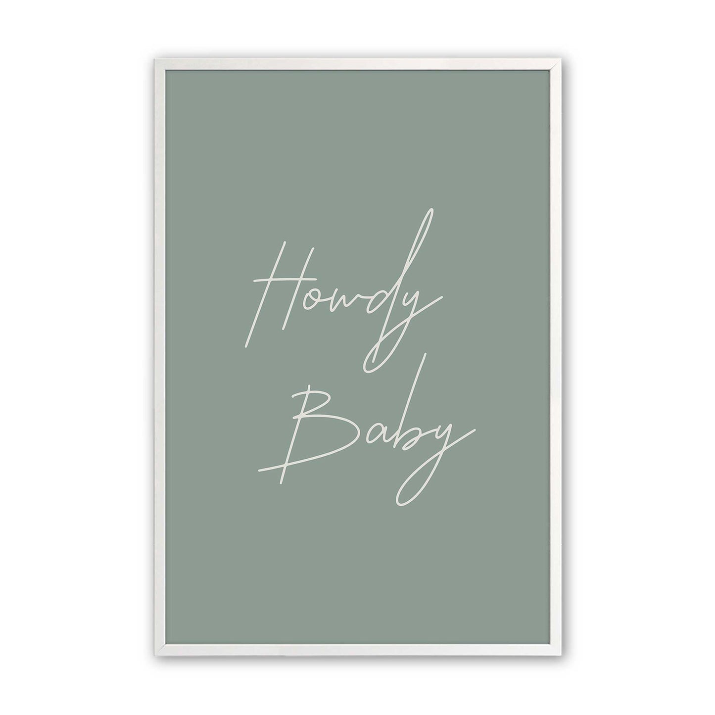 [Color:Opaque White], Picture of art in a Opaque White frame