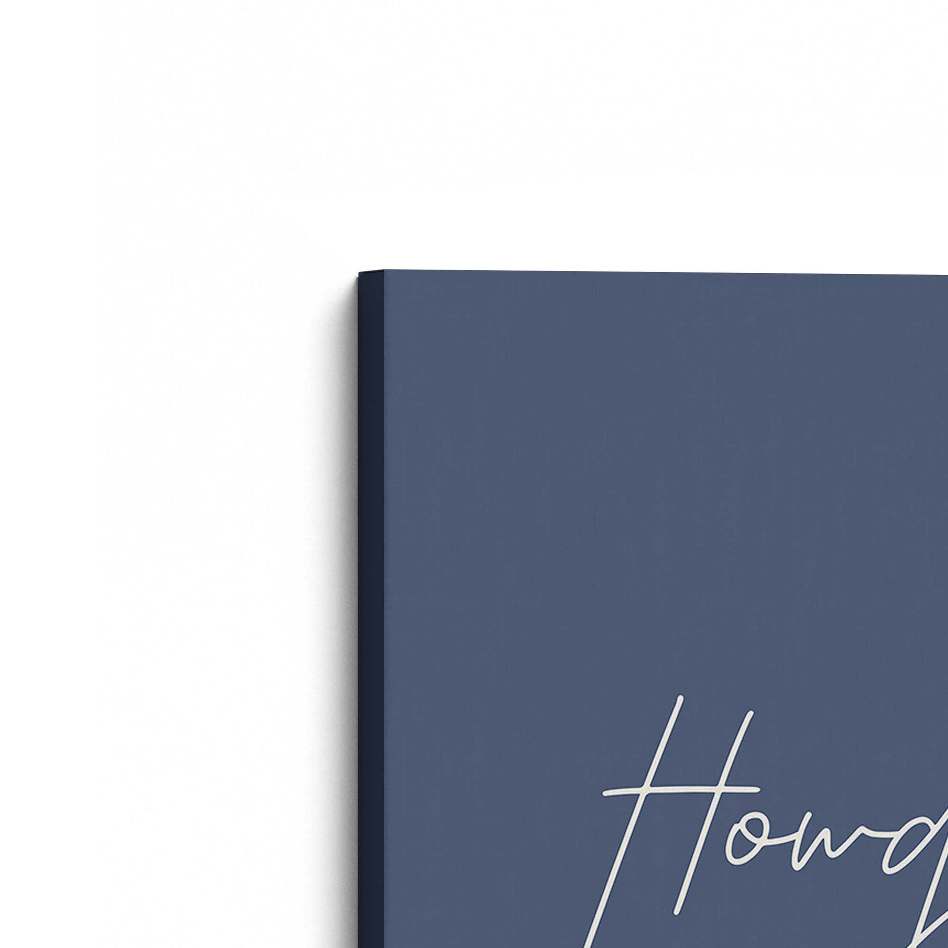 [Color:Stretched Canvas], Picture of the corner of the art