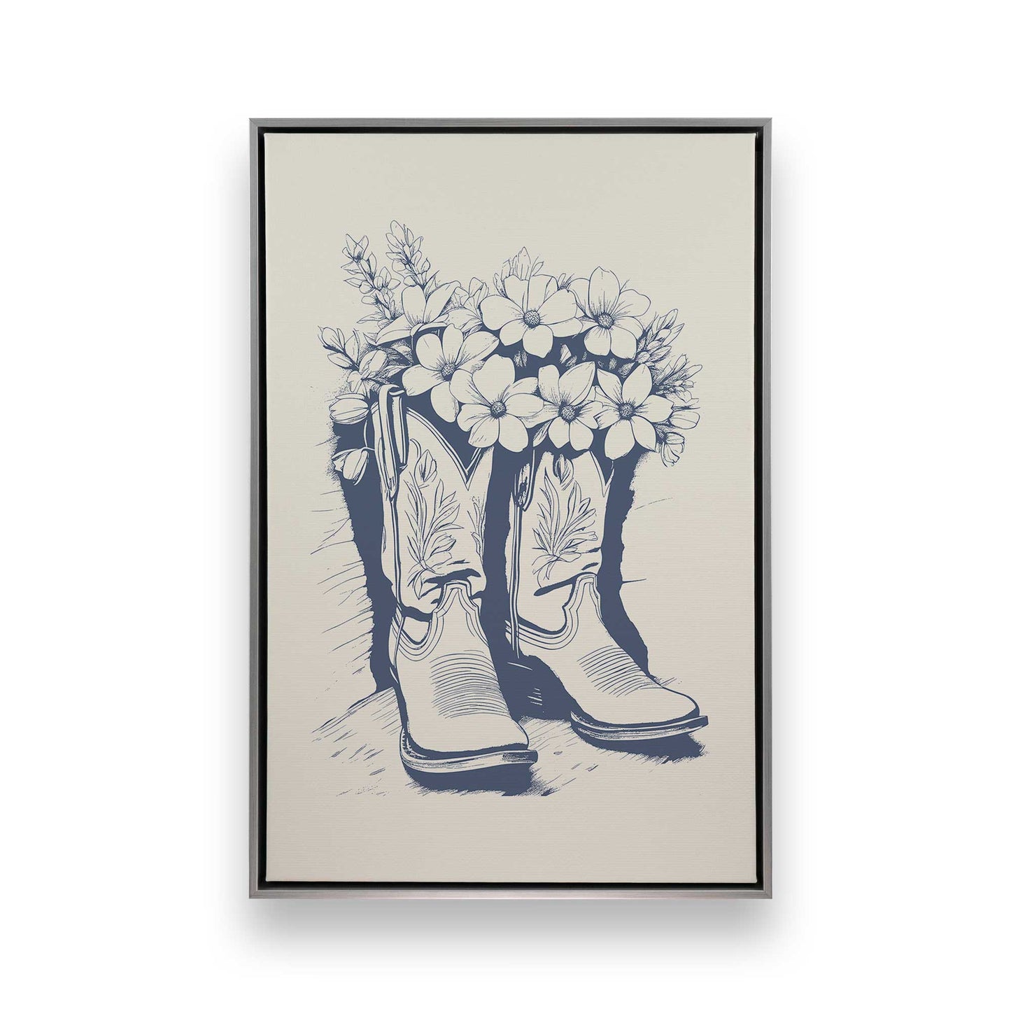 [Color:Polished Chrome], Picture of art in a Polished Chrome frame