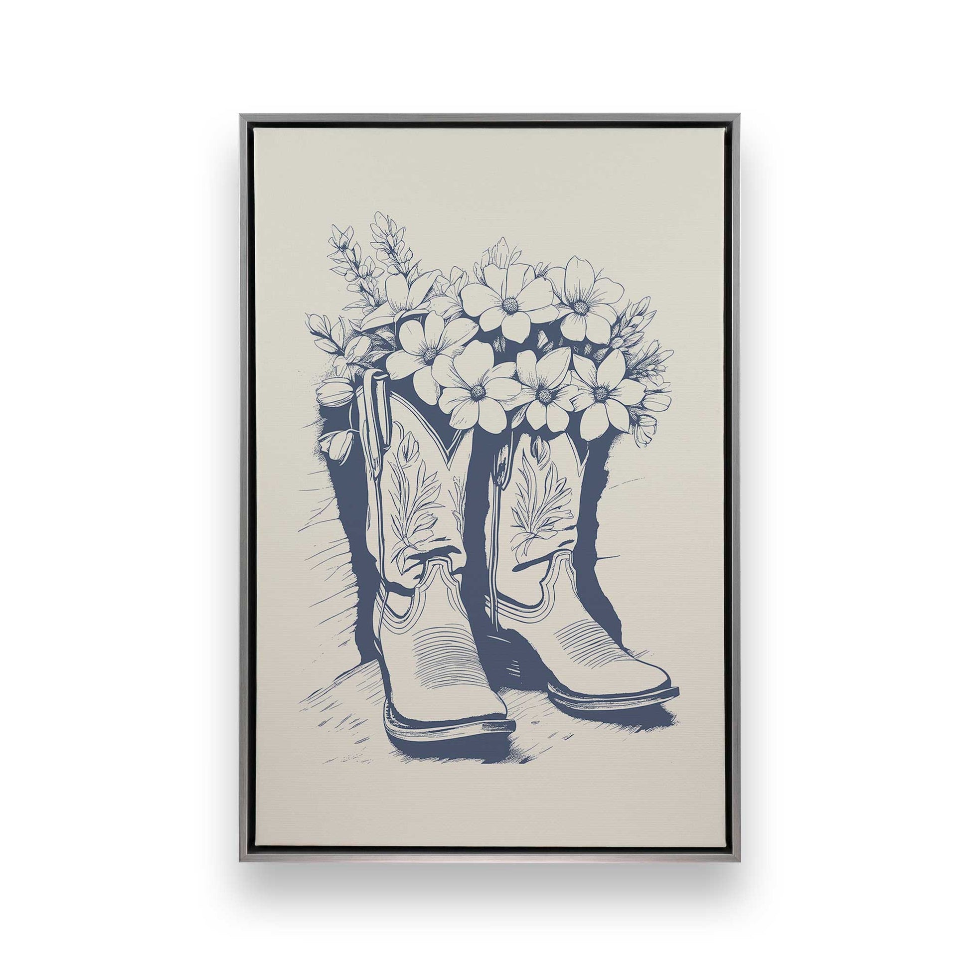 [Color:Polished Chrome], Picture of art in a Polished Chrome frame