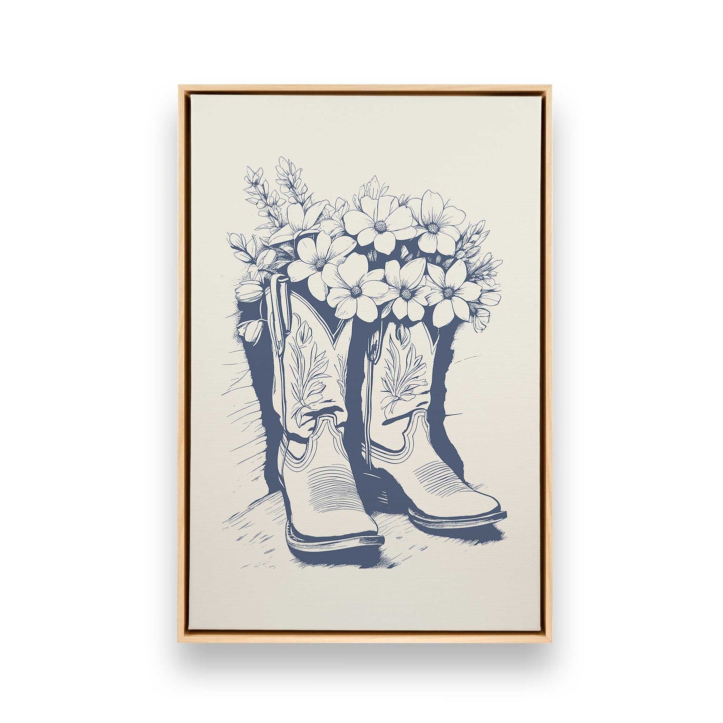 [Color:American Maple], Picture of art in a American Maple frame