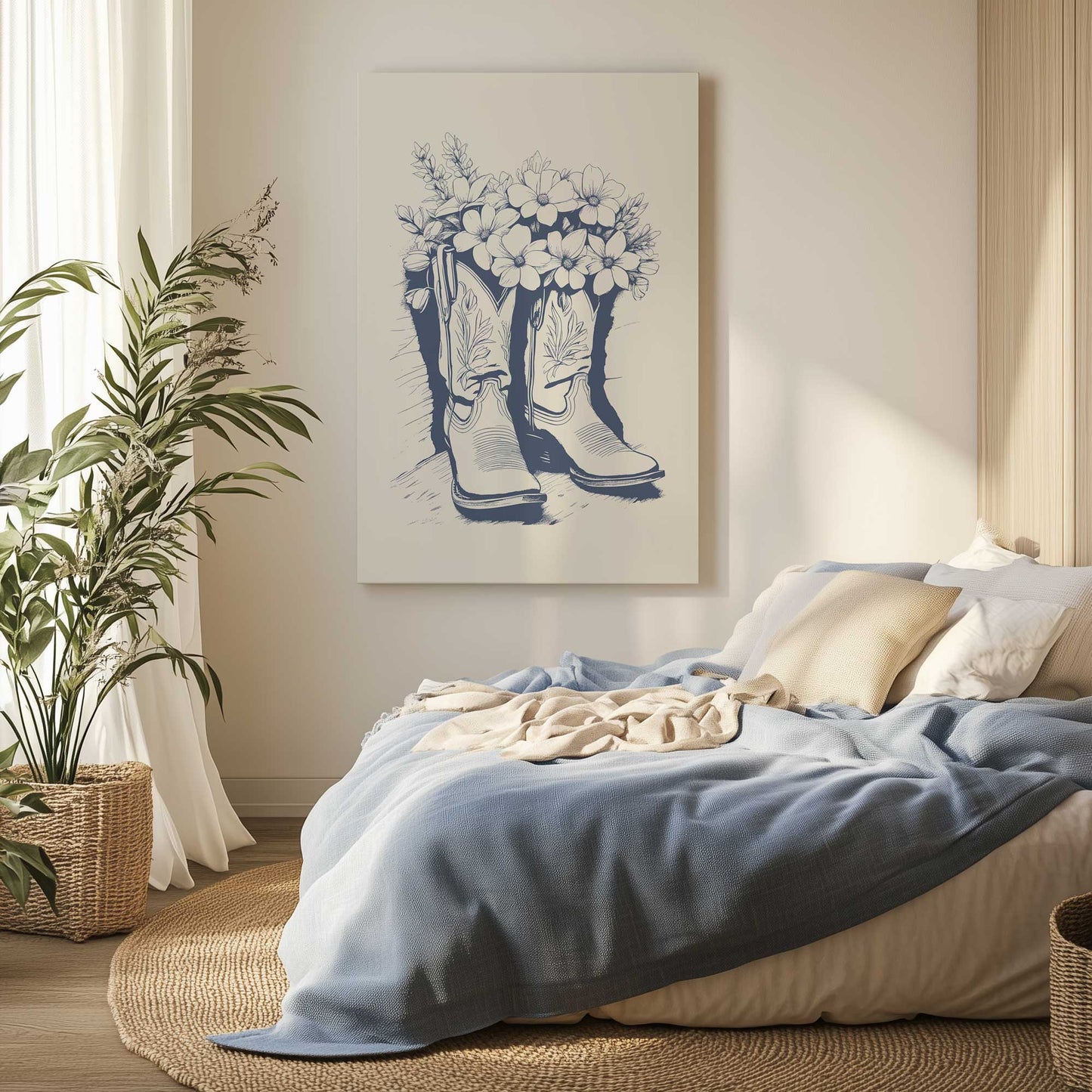 Picture of art in a room