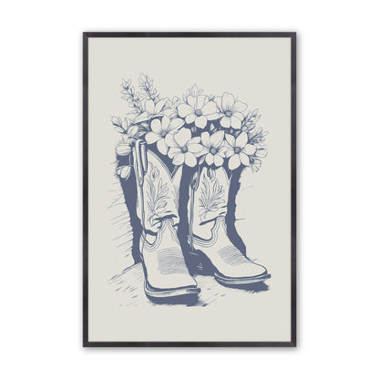 [Color:Weathered Zinc], Picture of art in a Weathered Zinc frame