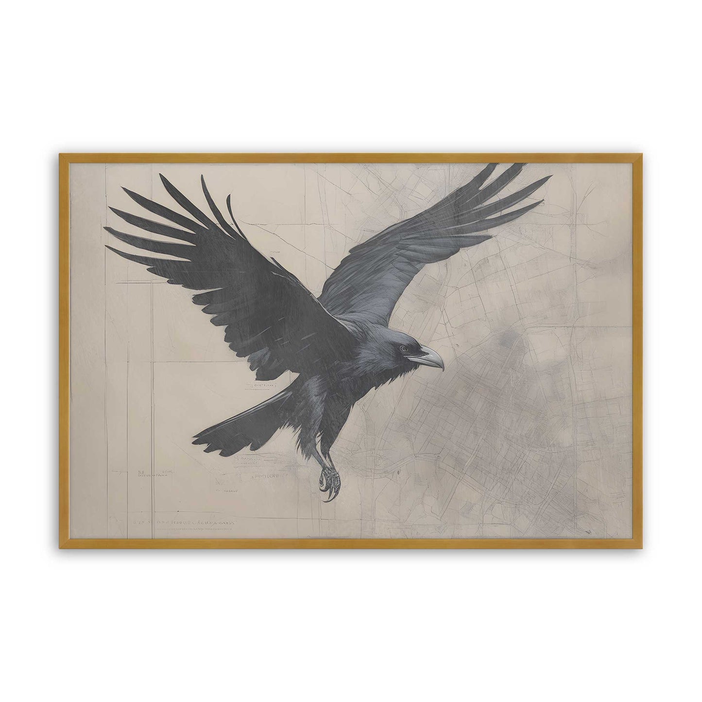 [Color:Polished Gold], Picture of art in a Polished Gold frame