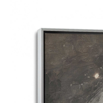 [Color:Polished Chrome], Picture of art in a Polished Chrome frame at an angle