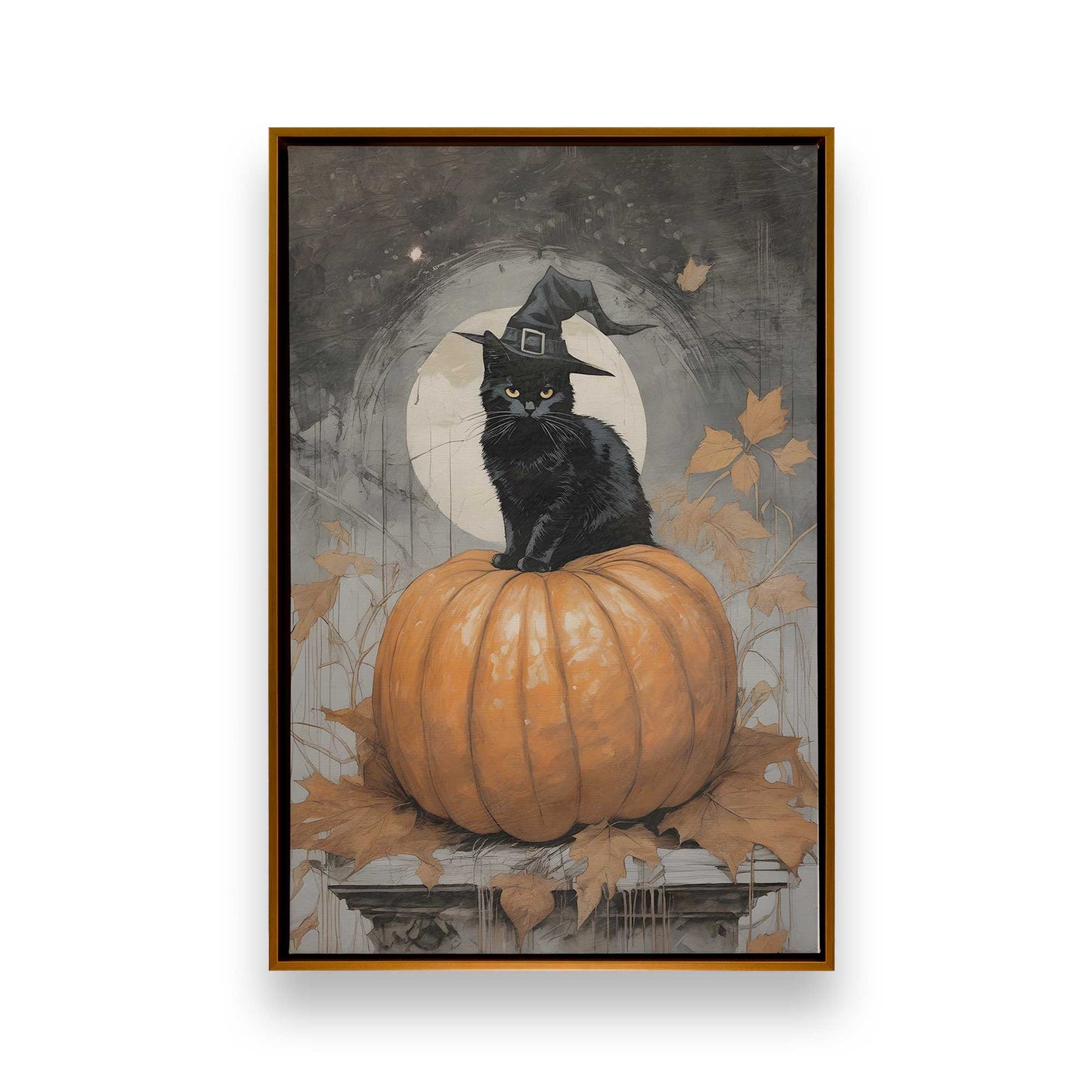 [Color:Polished Gold], Picture of art in a Polished Gold frame