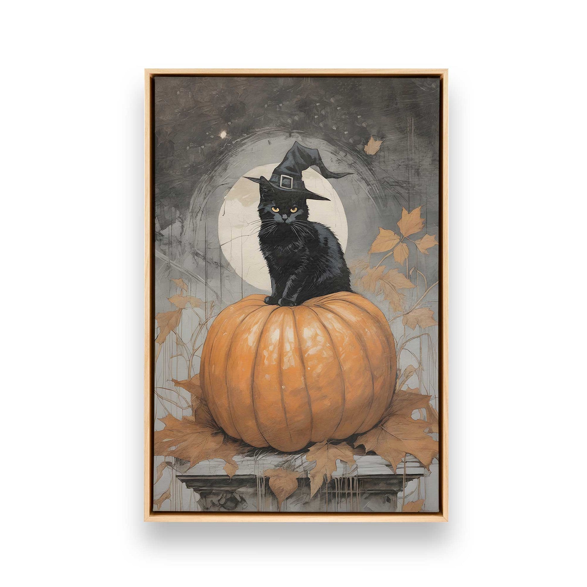 [Color:American Maple], Picture of art in a American Maple frame