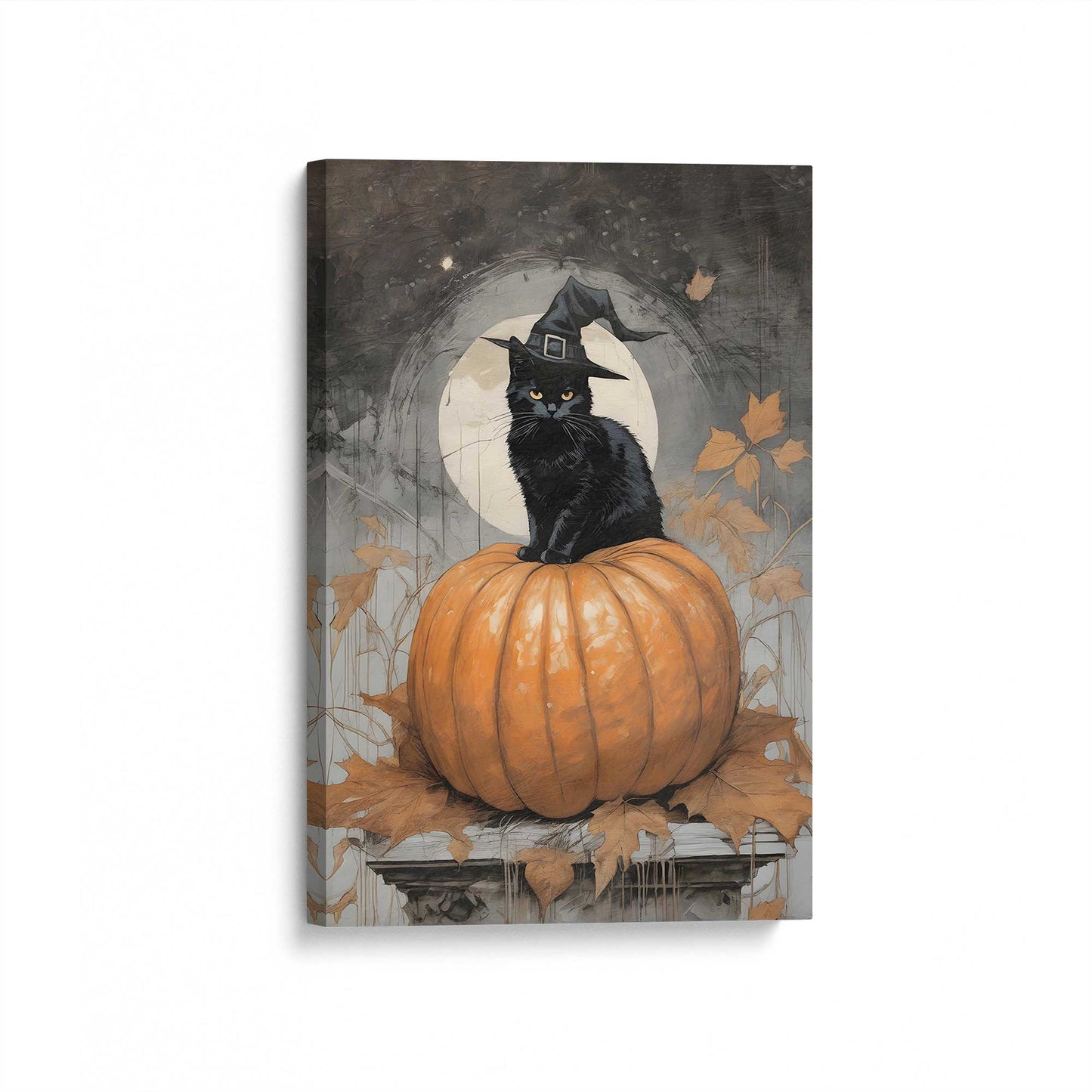 [Color:Stretched Canvas], Picture of art at an angle