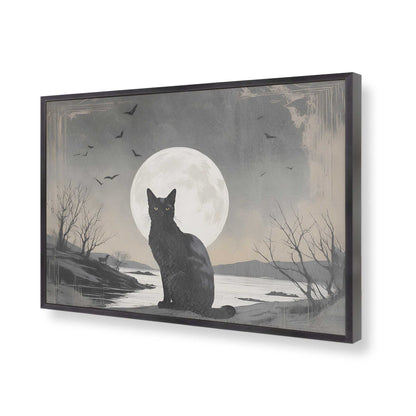 [Color:Weathered Zinc], Picture of art in a Weathered Zinc frame of the corner