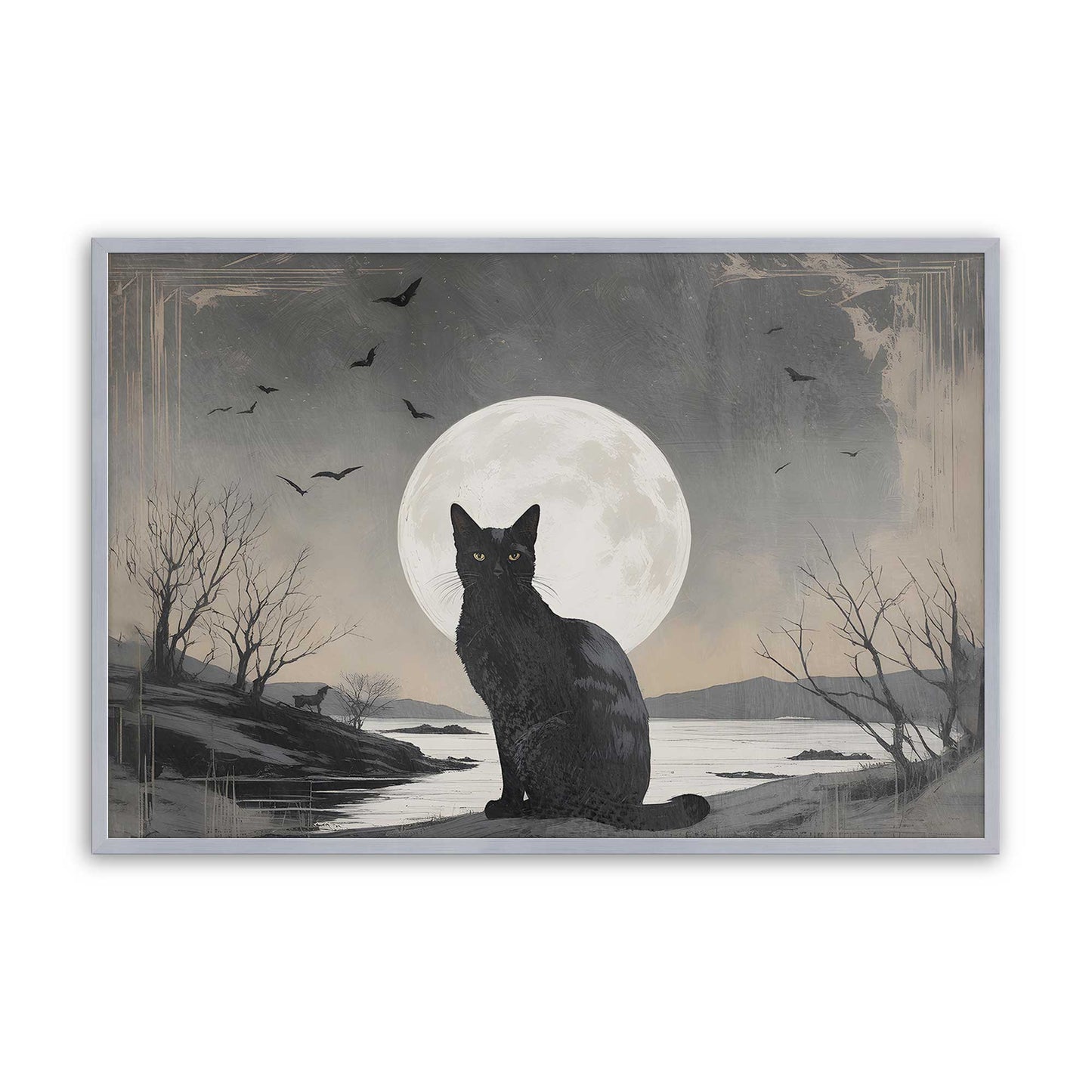 [Color:Polished Chrome], Picture of art in a Polished Chrome frame