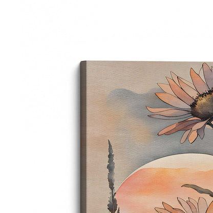 [Color:Stretched Canvas], Picture of the corner of the art
