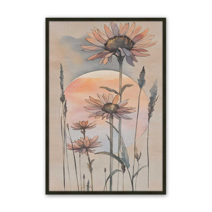 [Color:Satin Black], Picture of art in a Satin Black frame