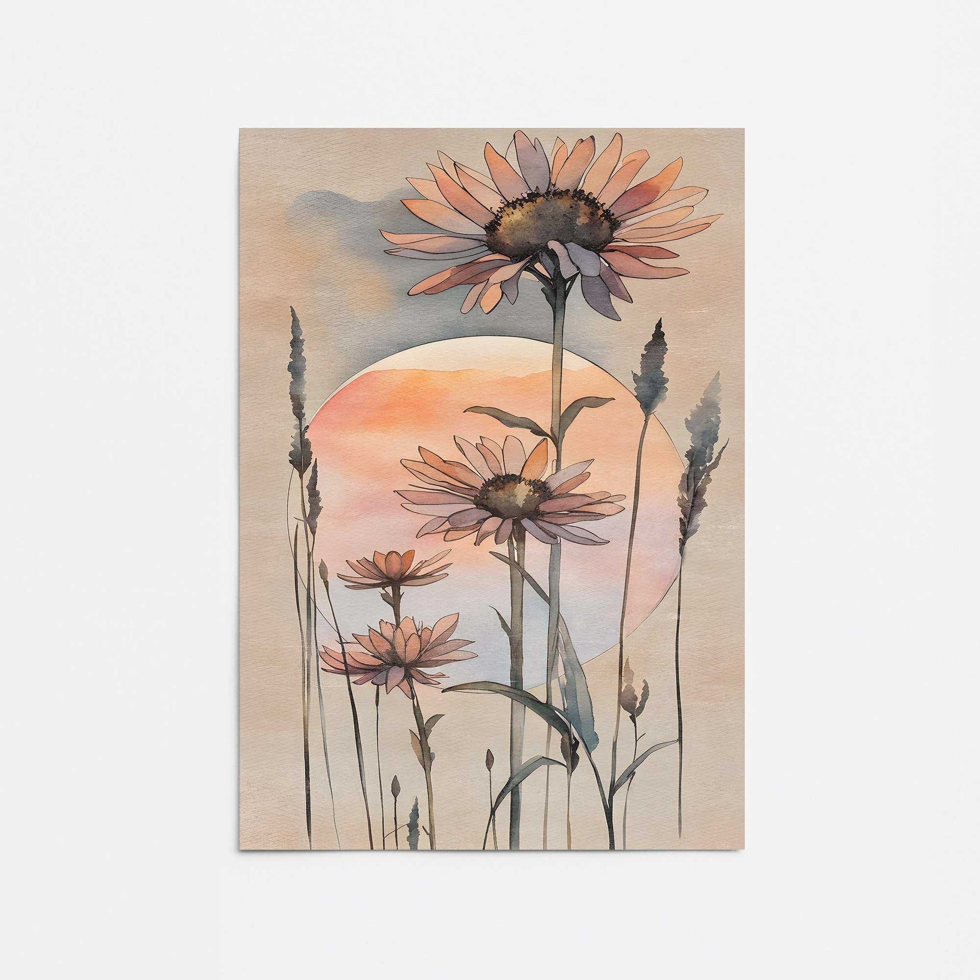 [color:Rolled Print], Picture of close up of art