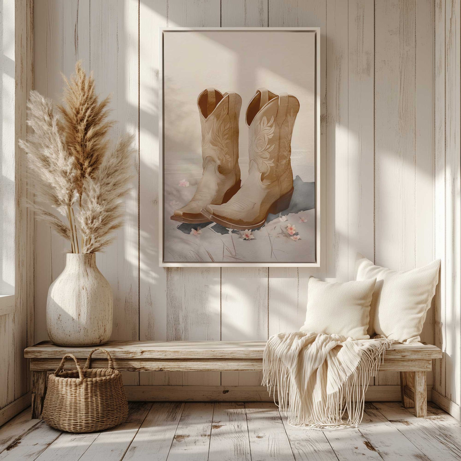 Picture of art in a room