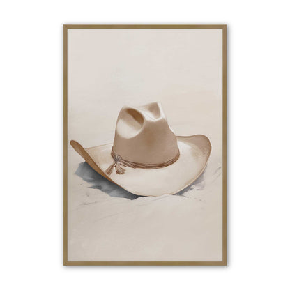 [Color:Brushed Gold], Picture of art in a Brushed Gold frame