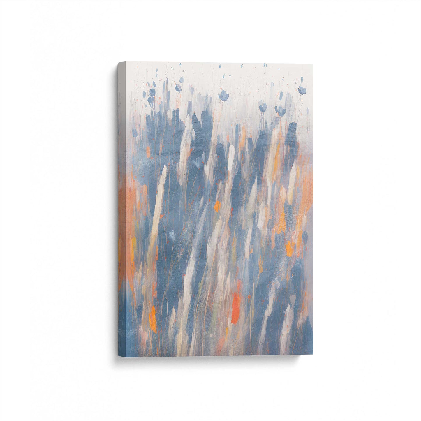 [Color:Stretched Canvas], Picture of art at an angle