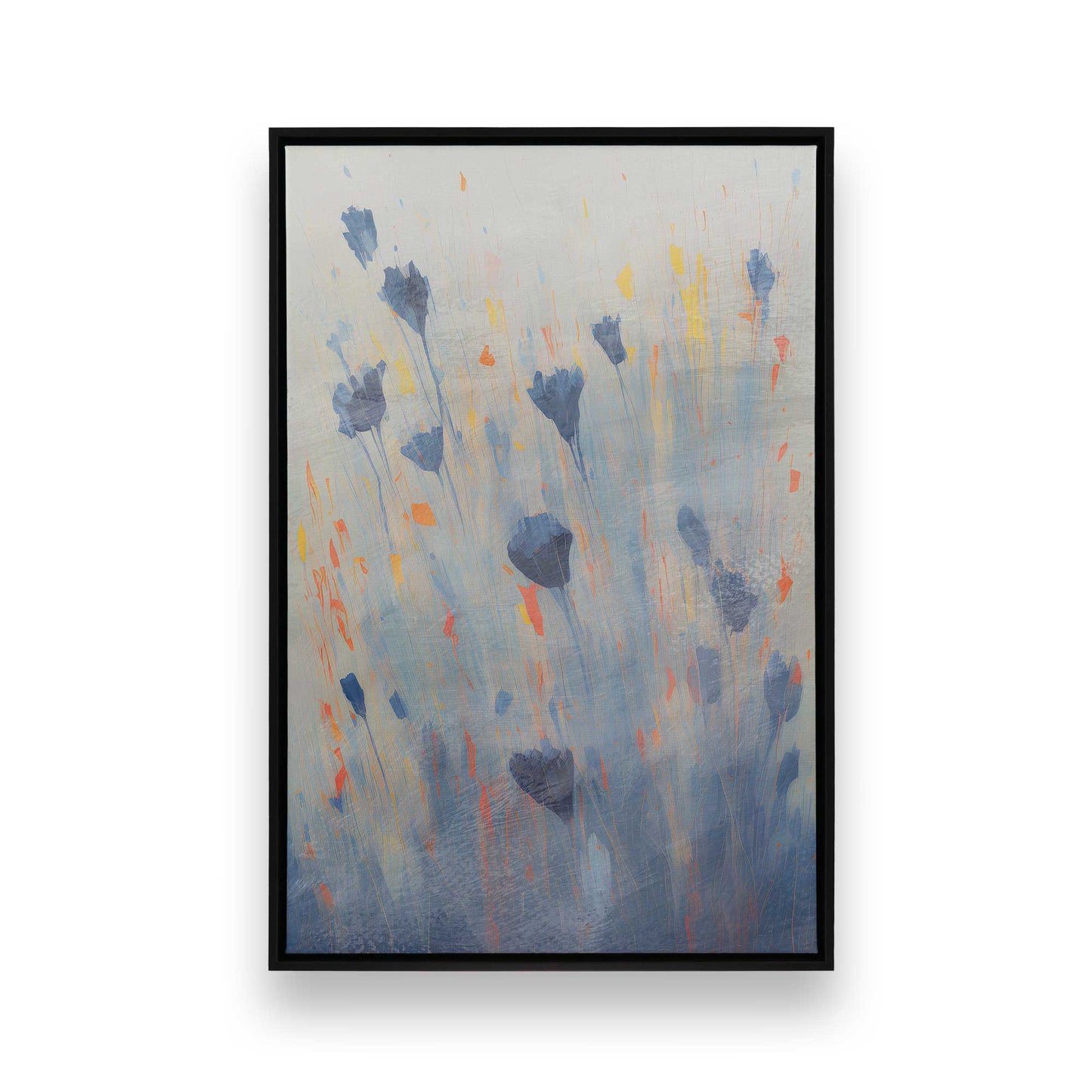 [Color:Satin Black], Picture of art in a Satin Black frame