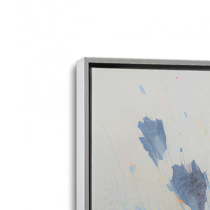 [Color:Polished Chrome], Picture of art in a Polished Chrome frame at an angle