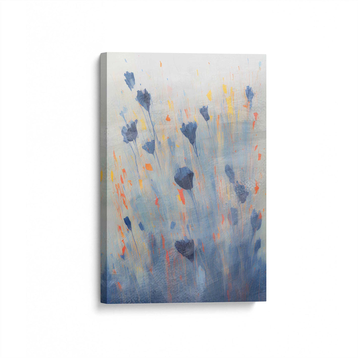 [Color:Stretched Canvas], Picture of art at an angle