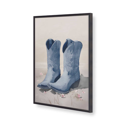 [Color:Weathered Zinc], Picture of art in a Weathered Zinc frame of the corner