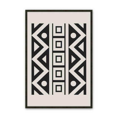 [Color:Satin Black], Picture of art in a Satin Black frame