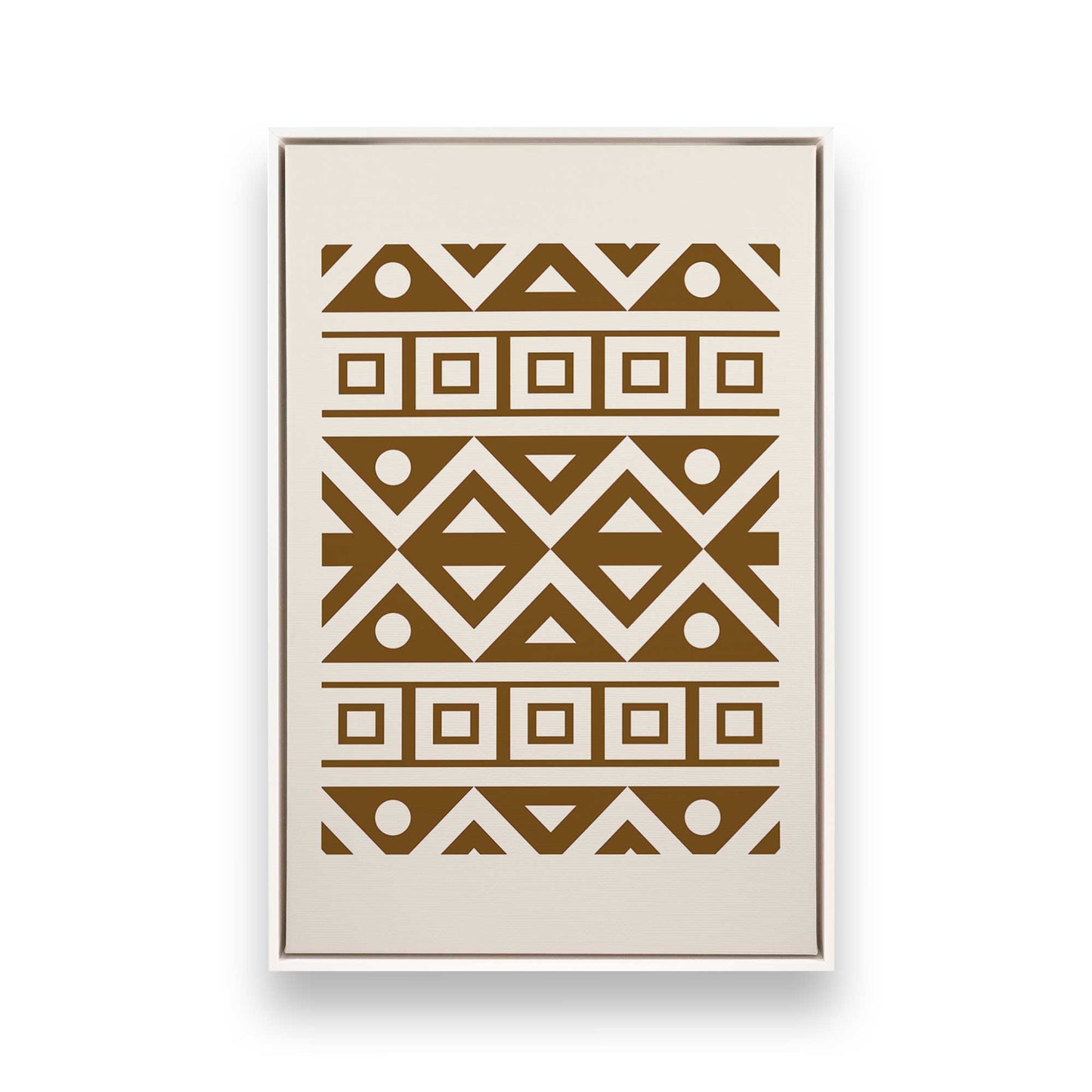 [Color:Opaque White], Picture of art in a White frame