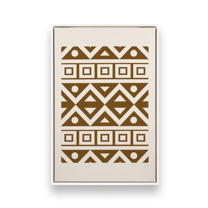 [Color:Opaque White], Picture of art in a White frame
