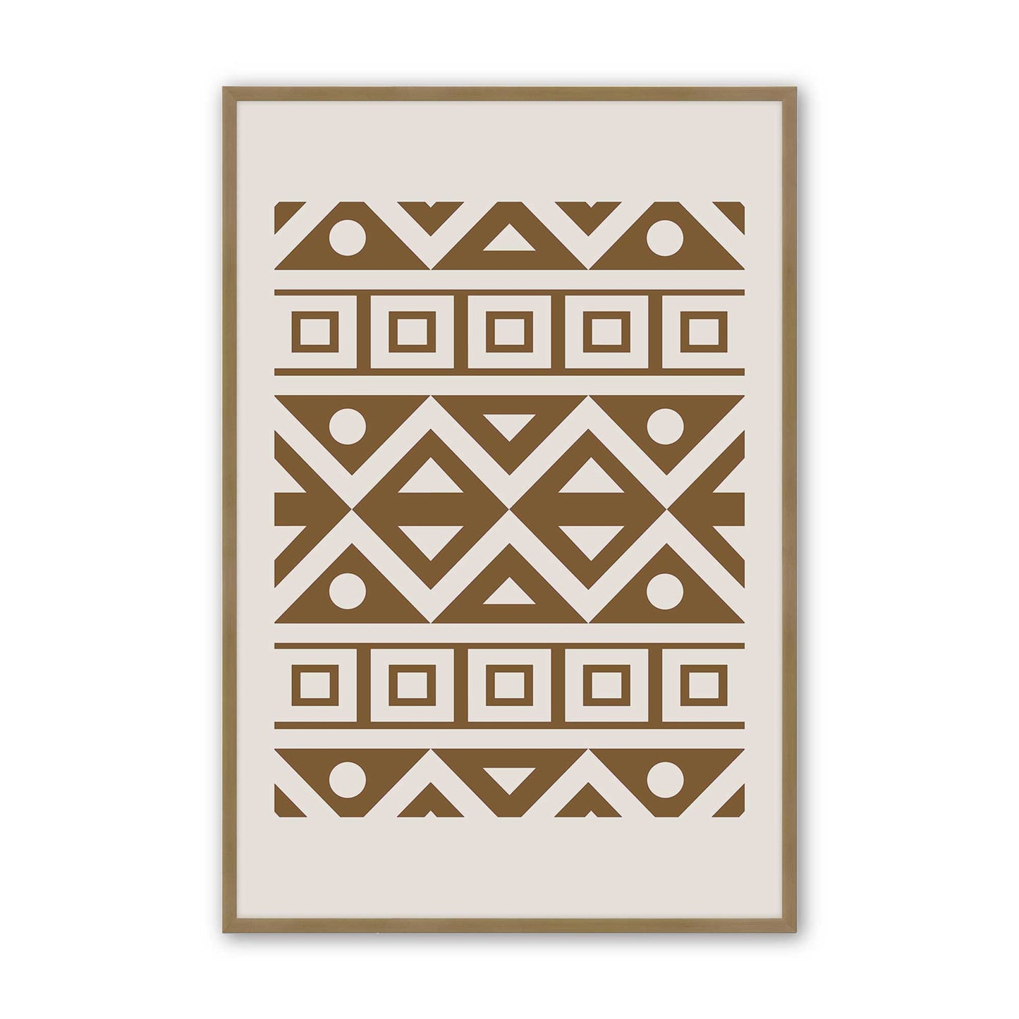 [Color:Brushed Gold], Picture of art in a Brushed Gold frame