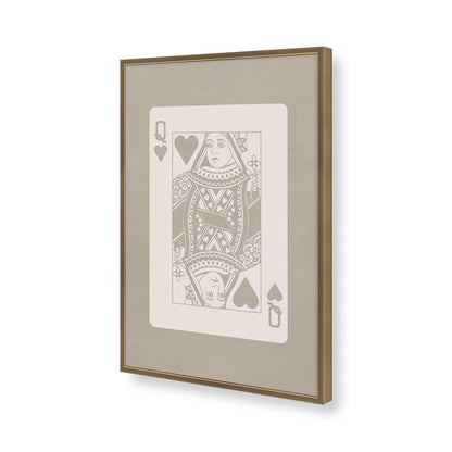 [Color:Brushed Gold], Picture of art in a Brushed Gold frame of the corner