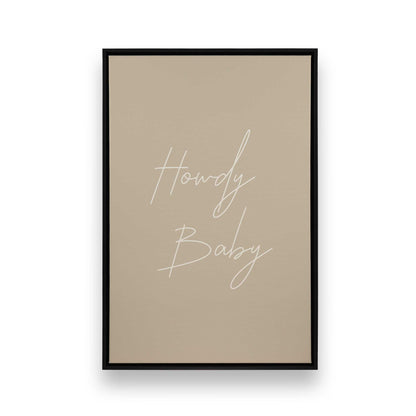 [Color:Satin Black], Picture of art in a Satin Black frame