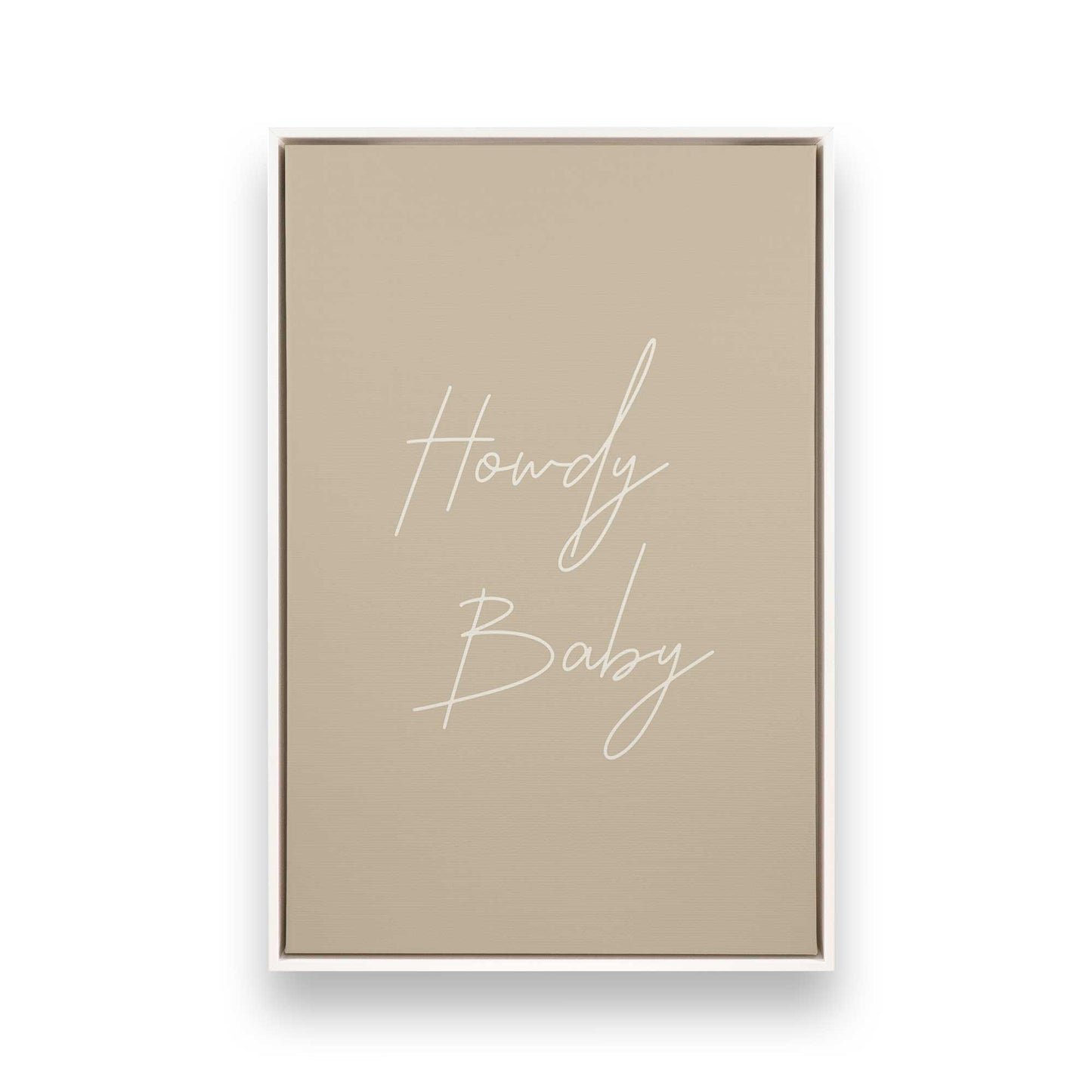 [Color:Opaque White], Picture of art in a White frame