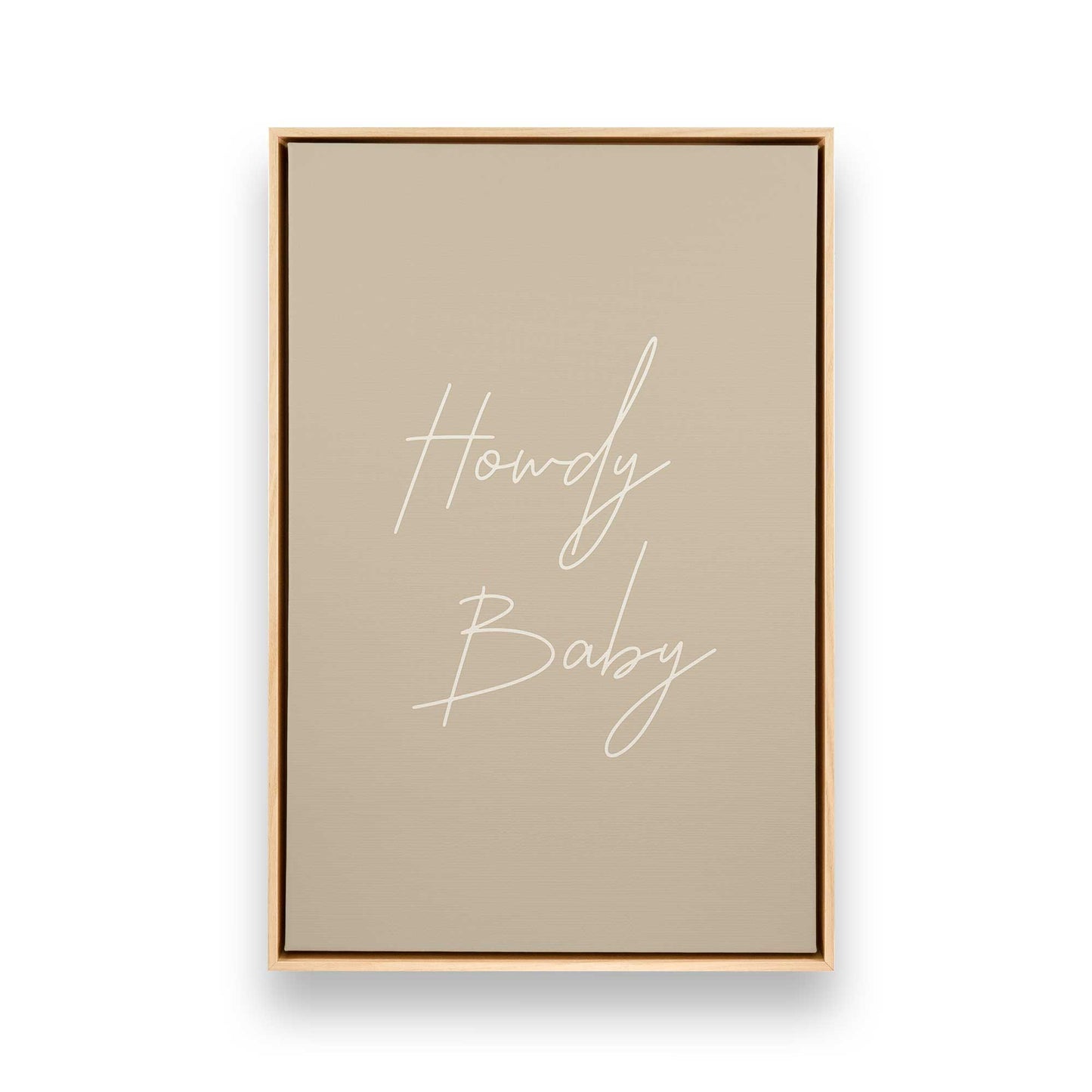 [Color:American Maple], Picture of art in a American Maple frame