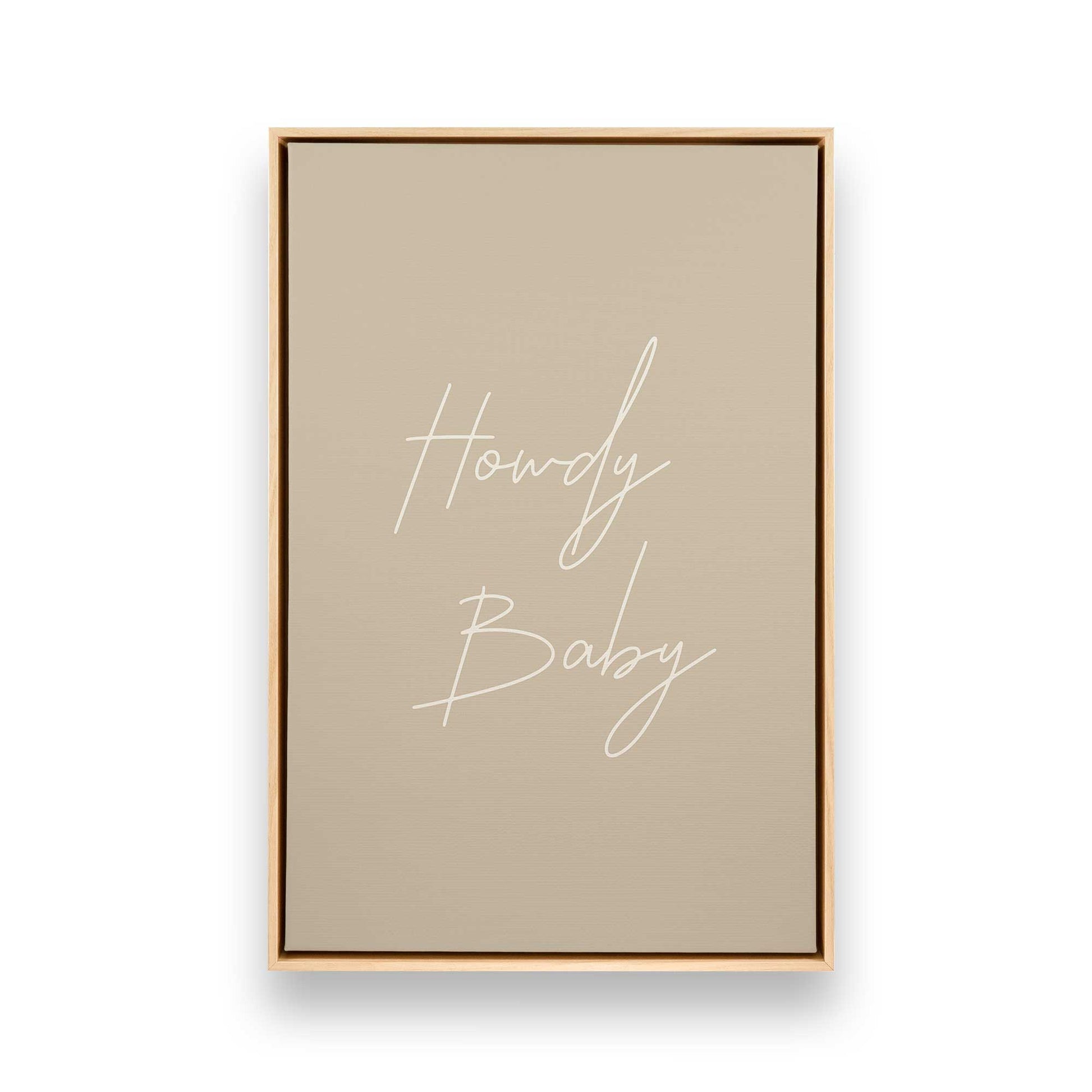 [Color:American Maple], Picture of art in a American Maple frame