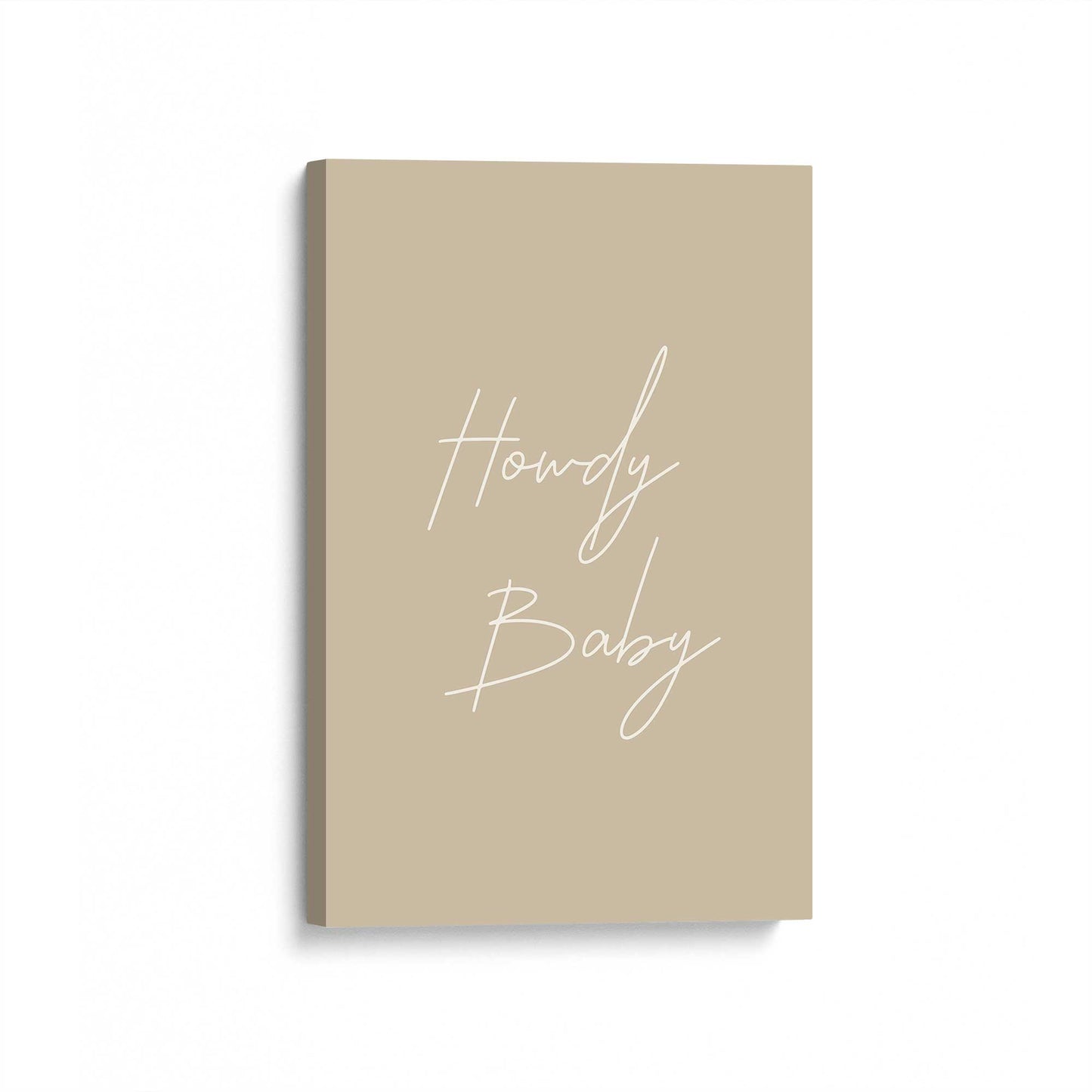 [Color:Stretched Canvas], Picture of art at an angle