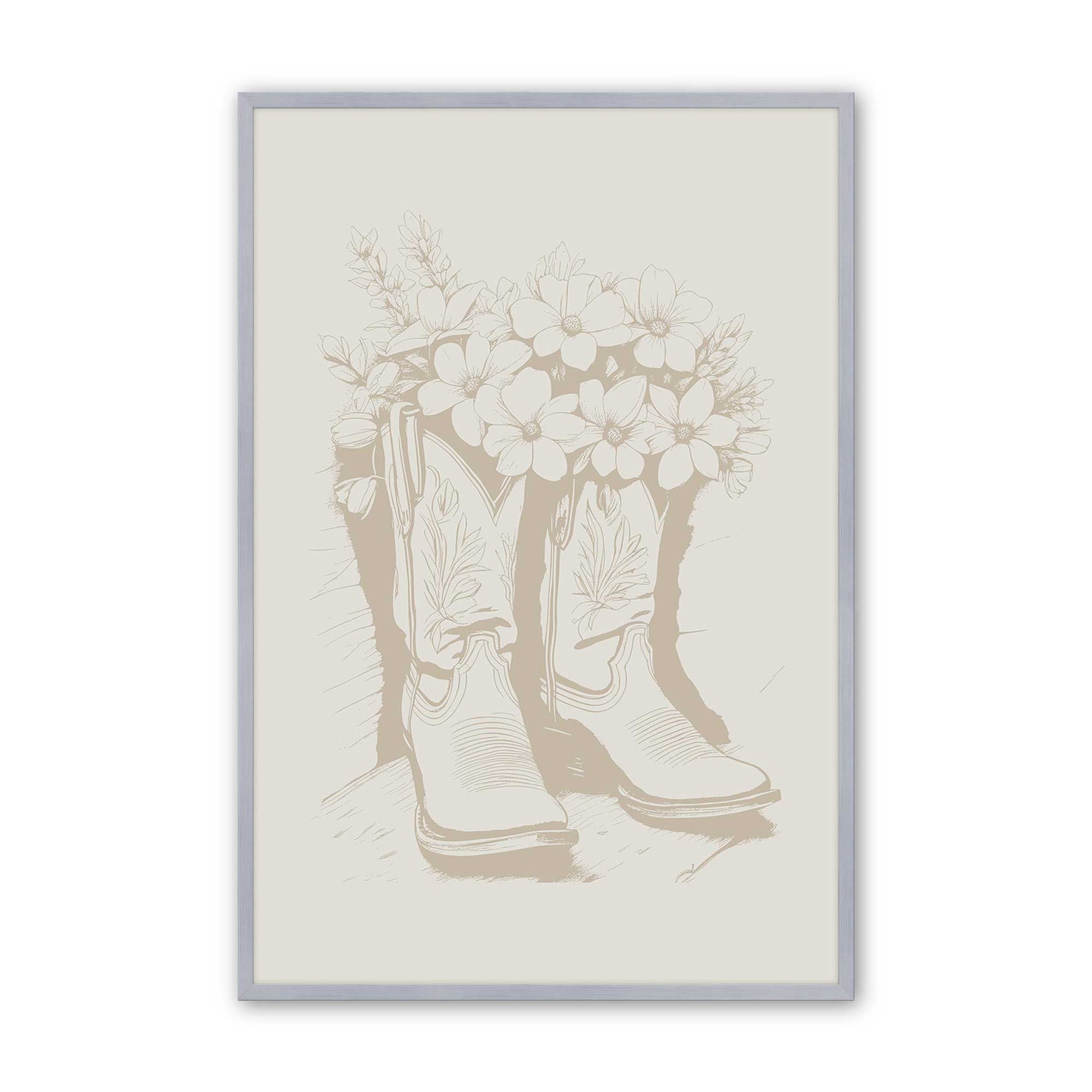[Color:Polished Chrome], Picture of art in a Polished Chrome frame