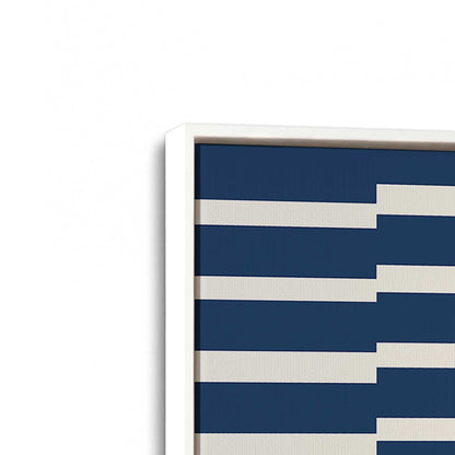 [Color:Opaque White], Picture of art in a White frame at an angle