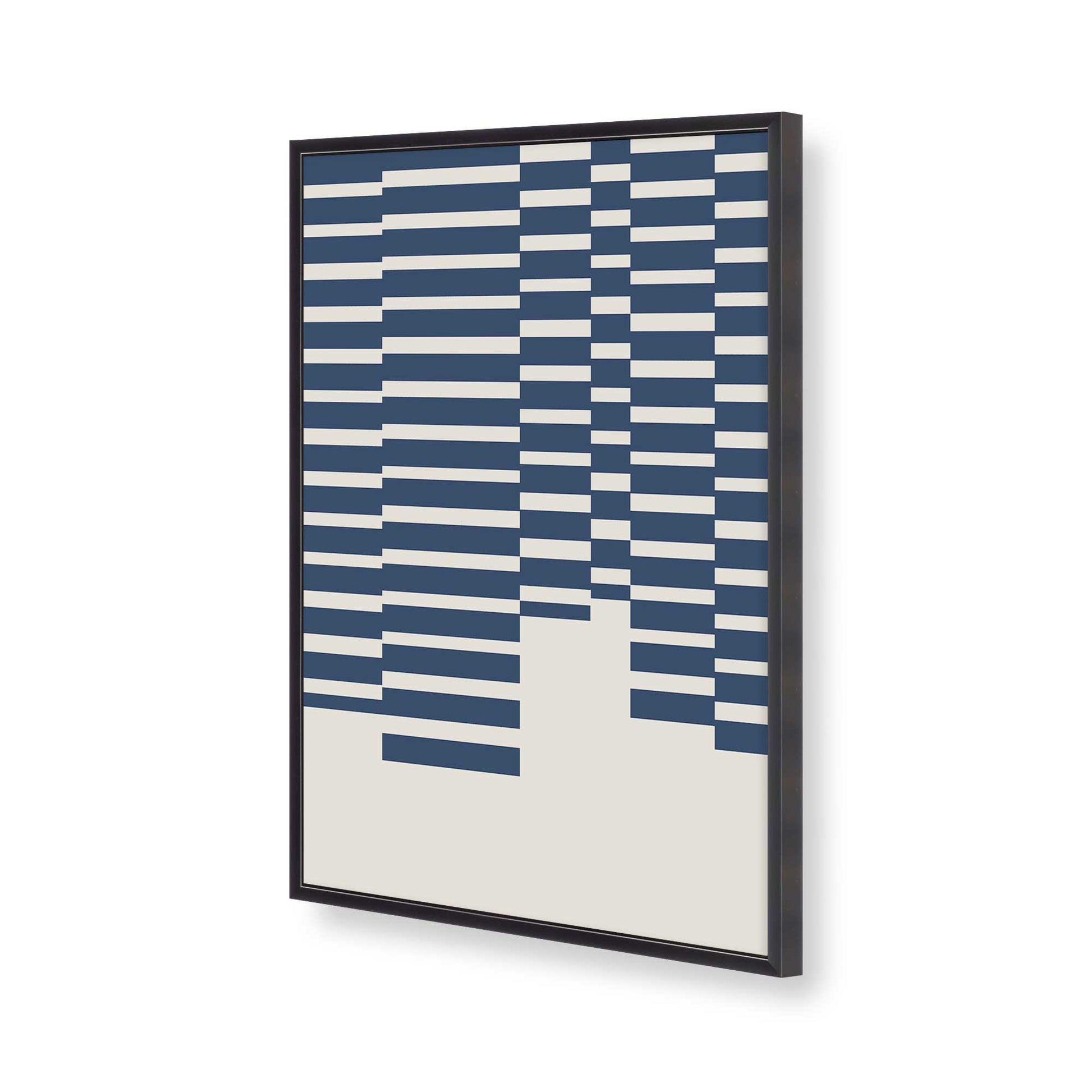 [Color:Weathered Zinc], Picture of art in a Weathered Zinc frame of the corner