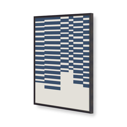 [Color:Weathered Zinc], Picture of art in a Weathered Zinc frame of the corner