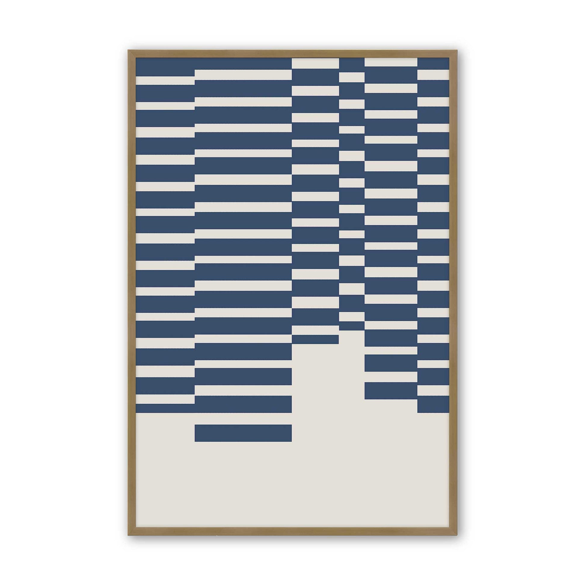 [Color:Brushed Gold], Picture of art in a Brushed Gold frame