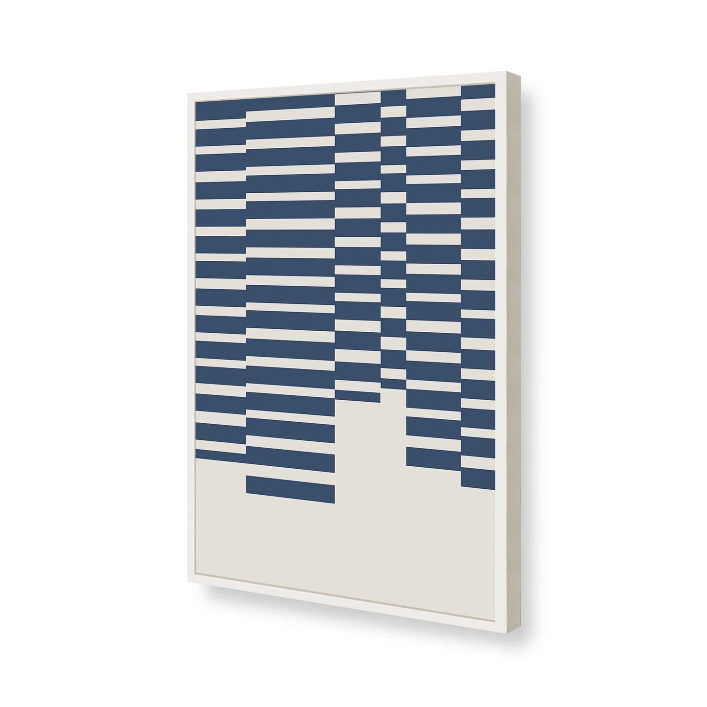 [Color:Opaque White], Picture of art in a Opaque White frame of the corner