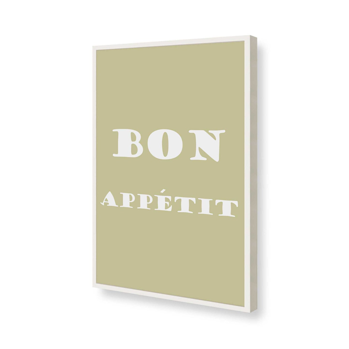 [Color:Opaque White], Picture of art in a Opaque White frame of the corner
