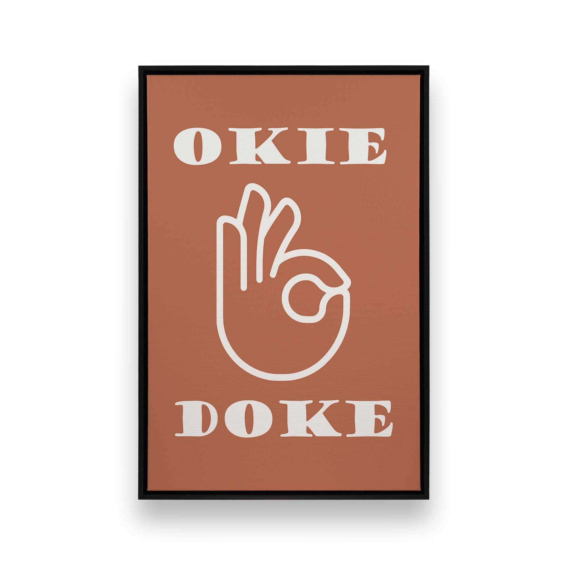 [Color:Satin Black], Picture of art in a Satin Black frame