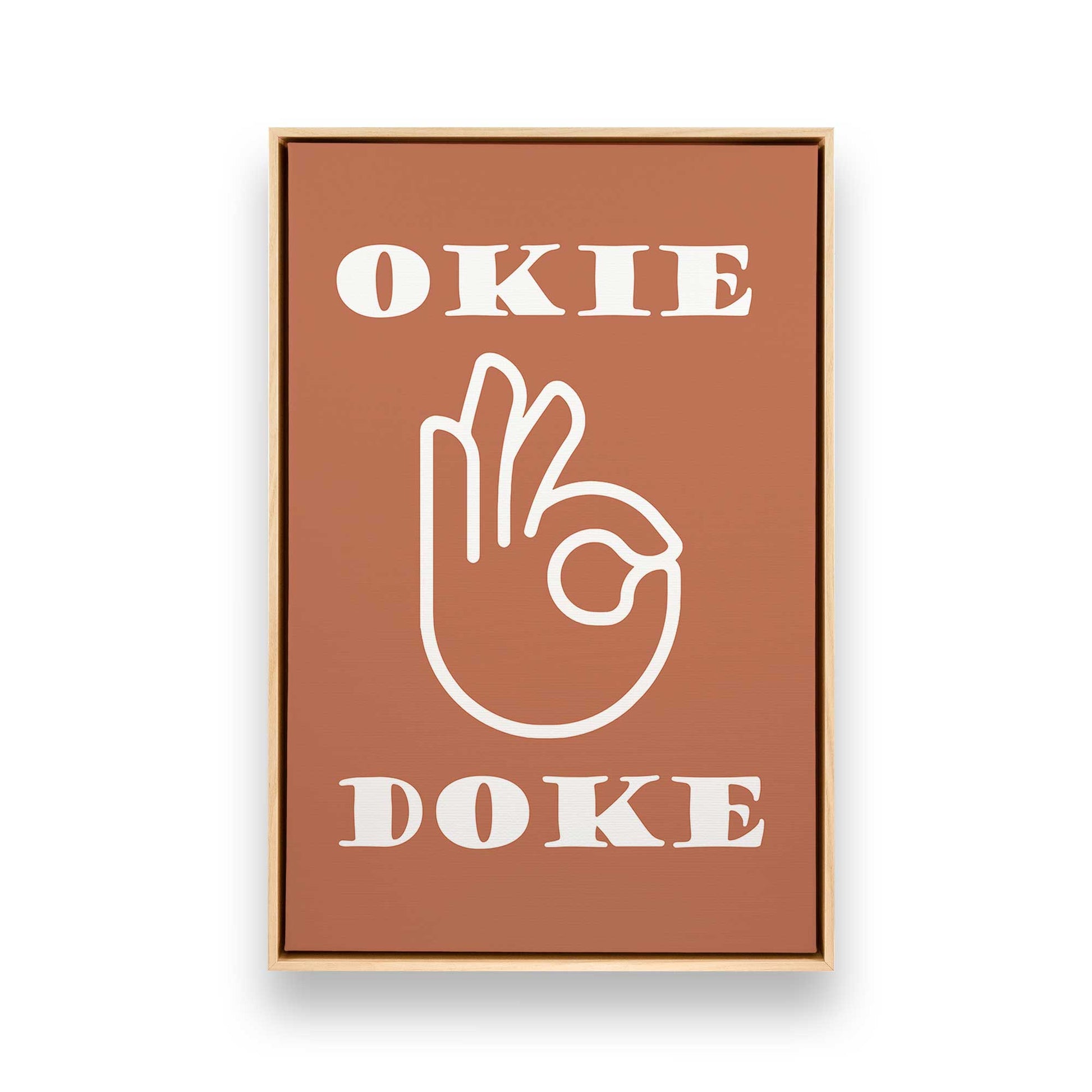 [Color:American Maple], Picture of art in a American Maple frame